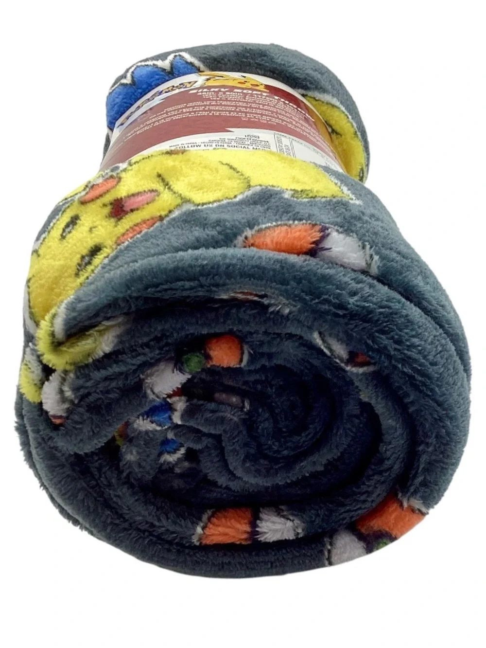 Pokemon Lightning Chase Silk Touch Throw Blanket (NWT)